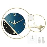 Les-Theresa Mode Einfache Wanduhr Luxus Nordic Wanduhr für Home Wohnzimmer Dek