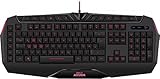 Speedlink ACCUSOR Advanced Gaming Keyboard - Professionelle Gaming-Tastatur mit LED-Tastenbeleuchtung - schw