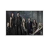 LOPOA Vampire Diaries Season 8 Leinwand Kunst Poster und Wandkunst Bilddruck Moderne Familienzimmer Dekor Poster 16x24inch(40x60cm)