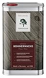 Bohnerwachs rot-braun & flüssig, 1 Liter, Holzwachs, Hartwachs - Made in Germany | Behandlung von Holz-Böden & Möbel | Parkett Wachs, Hartwachsöl, Holzöl, Holz Versiegelung, Holz Wachs, Möbelw