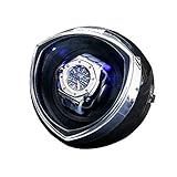 HEG Mechanische Uhr Automatische Winding Uhrenbox Shaker elektrisch drehende Kette Schwanken Tabelle Motor Box Aufbewahrung (Color : B)