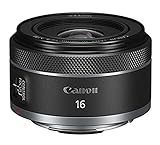 Canon Objektiv RF 16mm F2.8 STM Ultra Weitwinkel-Objektiv für EOS R Serie (Festbrennweite, Leiser STM-Autofokusmotor, hohe Lichtstärke, 165g), schw