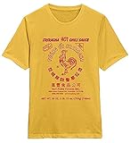 Sriracha Hot Chili Sauce - Huy Fong Foods Mens T Shirt Yellow L