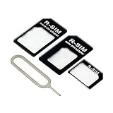3 In 1 Nano Sim Adapter Micro Sim Kartenadapter Nano auf Micro Standard Konverter für Reisen Gesch?ftsreise mit Ausw