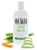 Mr. Wax After Wax Öl Aloe Vera, Nachbehandlung, Wachsreste reinigen und Abschlußpflege, 500