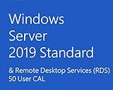 Windows Server Standard 2019 + Remote Desktop Services 50 User/Device RDS CAL