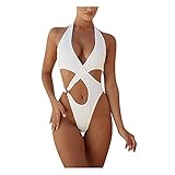 Tankini Oberteil Damen Umstands Tankini Damen Bikini Brazilian Style Mini Bikini Sport Bikini Damen Tankini Schwangerschaft Plus Size Bikini Bikini Damen Push Up High Waist Weiß XXL