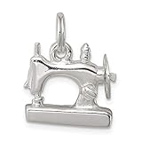 Anhänger Sterlingsilber Nähmaschine - JewelryWeb