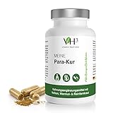 VH3 Meine Para-Kur Mit Rainfarnkraut, Papayablatt, Artischocken, Nelkenextrakt, Schwarze Walnussschalen Extrakt und Vit. C - 100% Vegan - Made in Germany - Labor geprüft - Premium Q