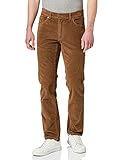 BRAX Herren Style Cooper Fancy Cord Hose, Toffee, 44W / 32L