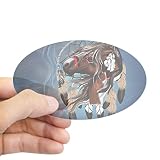 CafePress „Paint Horse Dreamcatcher-Yardsign Autoaufkleber, farblos, Large - 4.5x7.5
