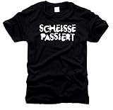 Scheisse passiert - Shit Happens - T-Shirt - Gr. L