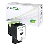 Kineco Toner mit CHIP kompatibel für für Lexmark C2325dw C2425dw C2535dw MC2325adw MC2425adw MC2535adwe MC2640adwe C2320K0 Schw