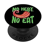 Scharfer Chili HUMOR | No Heat No Eat PopSockets mit austauschbarem PopGrip