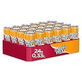 Mezzo Mix, Einzigartiges Mischgetränk aus Cola & Orange in stylischen Dosen, EINWEG Dose (24 x 330 ml)