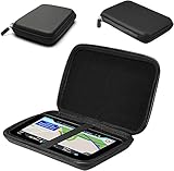 Navigation Tasche passend für Tomtom, Becker, Garmin 7 Zoll | GPS Schutz Case Hülle stoßsicher, robust und hart mit Trageriemen für Navigationsgeräte | 1A N