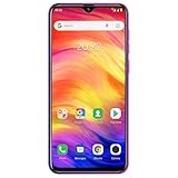 Handys ohne Vertrag Günstig, Ulefone Note 7 Lockfreie Smartphone 6,1 Zoll IPS Display Android 9 16GB ROM 64GB Erweiterbar Dual SIM Smartphone 8MP Rückkamera und Face ID - Twilig