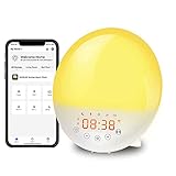 Wecker, Bluetooth-Lautsprecher, Tischlampe, Kinderwecker für Schlafzimmer, Tippen/Klopfen, um Farblichter zu wechseln, Nachtlicht, Musikplayer für Party, Camping