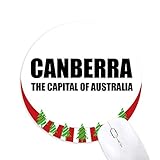 Canberra Die Hauptstadt Australiens Rundgummi Pad Weihnachtsdek