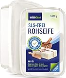 Glycerinseife transparent Seife zum Selber machen - 1kg für Kinder & Erwachsene Verpackung Mikrowelle geeig