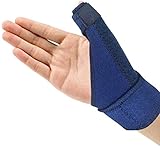 Libershine Flexible Daumenbandage Für Links & Rechts, Daumenschiene Schützt Sattelgelenk & Daumengrundgelenk, Daumenorthese, D