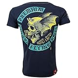 Yakuza Premium Herren T-Shirt 3010 Navy dunkelb