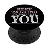 Psychologie Student Psychoanalyse Therapeut Psychologe PopSockets mit austauschbarem PopGrip