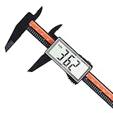 Messschieber Digitale Schieblehre - Lytool 150mm Digitale Messschieber Messlehre Messwerkzeuge aus Kunststoff mit größem Display für Innen-, Außen-, Tiefen- und Stufenmessung