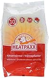 HeatPaxx Körperwärmer | 10 Wärmepflaster | EXTRA WARM | Dünnes und leichtes Wärmepflaster für Bauch und Rücken | punktgenaue Wohlfühlwärme | Bodywärmer – Rückenwärmer (10)