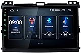 KAUTO Android 10 Autoradio 9-Zoll-IPS-Bildschirm Autoradio BT5.0 GPS-Navigation Eingebauter DSP unterstützt CarAutoPlay Full Cinch-Ausgang 1080P DVR DAB + für Toyota Land Cruiser Prado/Lexus GX 470