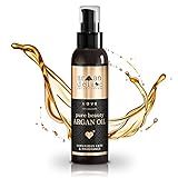 Argan Deluxe Pflegendes Arganöl 100 ml - Exzellenter Duft - Glanz, Pflege & Geschmeidigkeit für Haare & Haut - für Damen & H
