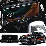 ElecPjf Kabelloses Autoladegerät, 15W Qi Schnellladetelefon die des kabellosen Ladegeräts Ist mit Wärmeableitungslöchern Ausgestattet Avec QC3.0 USB für BMW X1/X2 2016 2017 2018 2019 2020 2021