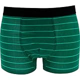 Sheepworld Herren 46965 Boxer Glück, Größe M-L, Geschenkartikel Boxershorts, Grü