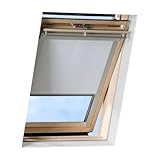 VICTORIA M Dachfensterrollo passend für Velux Dachfenster / verdunkelndes Rollo / GGL 308, W