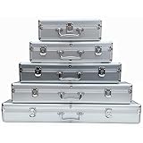 Aluminium-Koffer Alu-Box länglich leer (LxBxH) 30-70 x 10 x 10 cm Messinstrumente Werkzeug (50 cm)