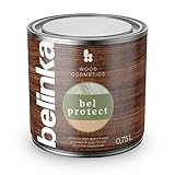 BELINKA Klarlack für Holz - Natürlicher farbloser Holzschutz vor Feuchtigkeit, Schimmel und Algen - 0,75 Liter - Zum Schutz bereits behandelter Ob