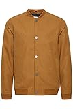 !Solid Lio Herren Übergangsjacke Herrenjacke Jacke Collegelook gefüttert mit Stehkragen, Größe:XL, Farbe:Cinnamon (180933)