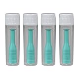 Healifty Linsen saugen Kontaktlinsen Inserter Remover Saugstab mit Flasche für die Reise Heimgebrauch 4pcs (Grün)