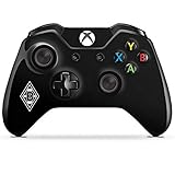 DeinDesign Skin kompatibel mit Microsoft Xbox One Controller Folie Sticker Wappen Borussia Mönchengladbach Gladb