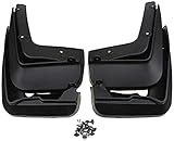 YBNB 4 X Schmutzfänger Für B-M-W 3 Series F30 F31 2012-2018, Auto-Kotflügel Mit Schraube, Spritzschutz Spritzklappen Reifenschlammklappen Mudflap Splash Guards Fender Auß