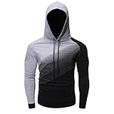 ZDDHOODY Herren Sweatshirt Kapuzenpullover Pullover Hoodie Sweatjacke Casual Streetwear Basic Style Herbst Winter Sport Oberteil Fitness Läuft Kapuzenpulli Gym Langarm Pullover Hoodies Langarm Top