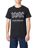 Official Merchandise Band T-Shirt - AC/DC - Back in Black, Schwarz (Black), L