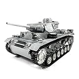 LesDiy RC Panzer, MATO 1/16 Vollmetall 2,4G RC Panzer Modell mit Beleuchtungsset, Mehrere Soundeffekte, BB - Panzerkampfwagen III