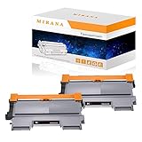 Mirana TN2220 Toner Kompatibel für Brother TN-2220 für Brother MFC-7460DN MFC-7860DW FAX-2840 FAX-2845 HL-2240 HL-2250DN DCP-7065DN HL-2270DW FAX-2940 HL-2240D DCP-7060D MFC-7360N (2 Schwarz )