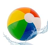 Wasserball Ø ca. 25 cm - Ball aufblasbar - Strandball für Baby & Kinder - Pool für Strand & Schwimmb