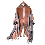 Winterschal Plaid Lange Schal Mode Stirnband Wraps Frauen Schals Bandana Hijab Quasten Weibliche Foulard Baumwolle Feeling Stoles, WT-1-4, 42