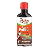 100ml Poliboy fixneu Politur für dunkles Holz frischt strapazierte Möbel auf und beseitigt Kratzer und feine Macken (Politur Dunkel)