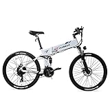 KAISDA E Bike/Elektrofahrräder, 26 Zoll Hummer Mountainbike Electric Bike Elektromodus & Unterstützungsmodus 5-Gang, 30km/h 48V 500W 10.4A Lithium-Batterie Elektrofahrrad Klappbar für Damen H