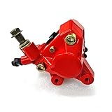 ZSM Bremsschuhdeckel Fit für Piaggio Typhoon 50 2T GRIMECA TYPHOON50 2000-2004 Original Bremsblock Disc Bremssattel Bremspumpe Motorrad Zubehör Teile Motorrad Ersatzbremsteile (Color : Rood)