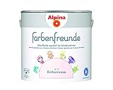 Alpina Farbenfreunde 2,5L Kinderzimmerfarbe Wandfarbe (Nr.13 Einhornrosa)